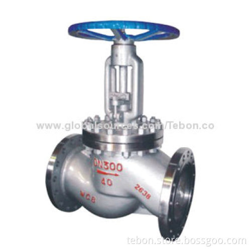 Cast steel globe valve with ANSI standard